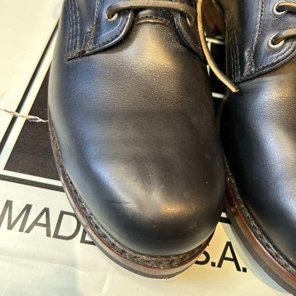 NWT - Frye Limited Addition John Addison Lace up Boot in Black, size 12 - Picture 8 of 9